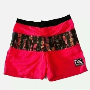 NWOT VTG EPIC Surf & Skate Mens Lightweight Cali Board Trunks Shorts